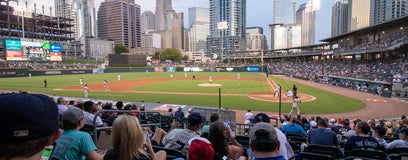 Seat view from Budweiser Home Plate Club