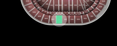 Seat view from Upper