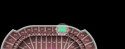 Seat view from Upper