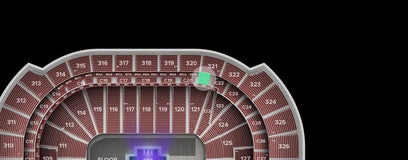 Seat view from Club