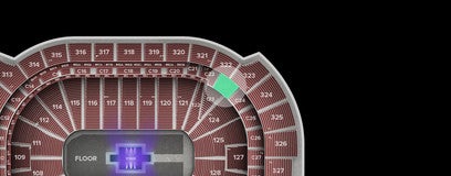 Seat view from Club