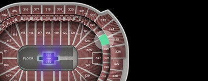 Seat view from Club