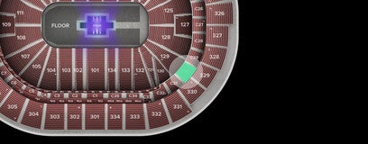Seat view from Club