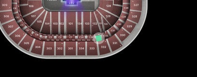 Seat view from Club