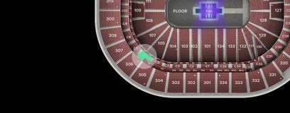 Seat view from Club