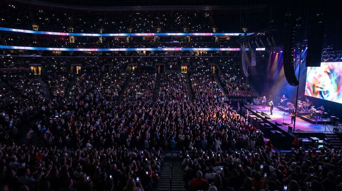 Seat view from Lower