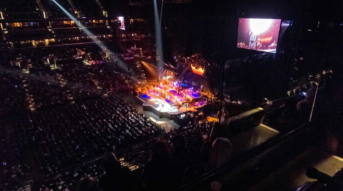 Seat view from Upper