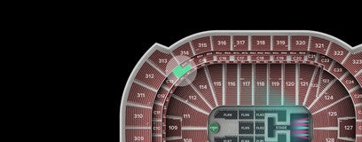 Seat view from Club