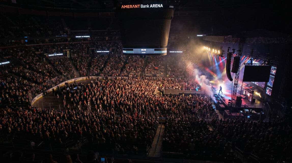 Seat view from Club