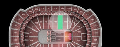 Seat view from Lower