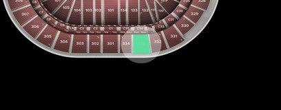 Seat view from Upper