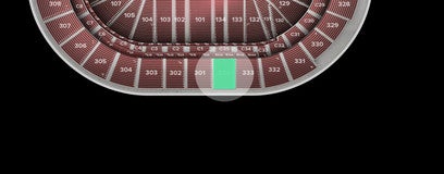 Seat view from Upper