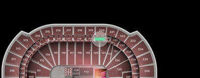 Seat view from Club