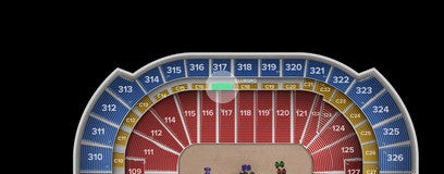 Seat view from Club