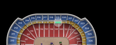 Seat view from Club