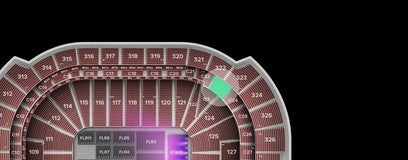 Seat view from Club