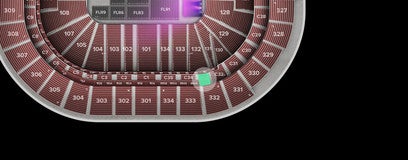 Seat view from Club