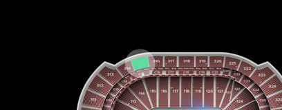 Seat view from Upper