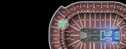 Seat view from