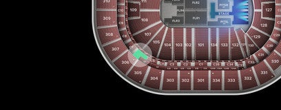 Seat view from Club