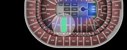 Seat view from Lower
