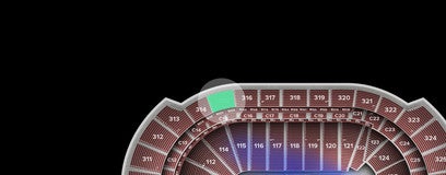 Seat view from Upper