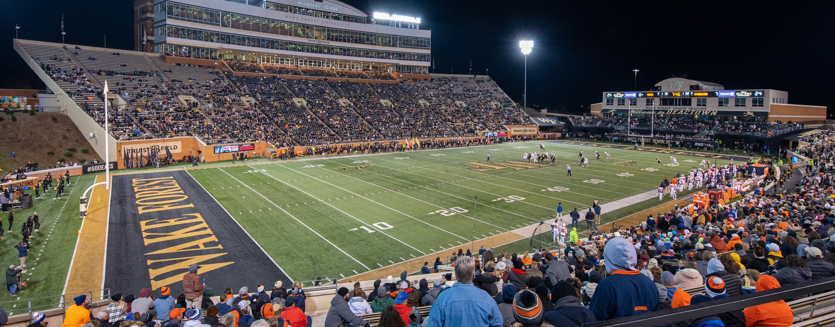 Seat view from Sideline