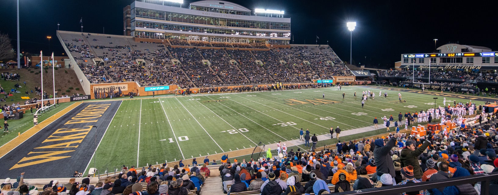 Seat view from Sideline