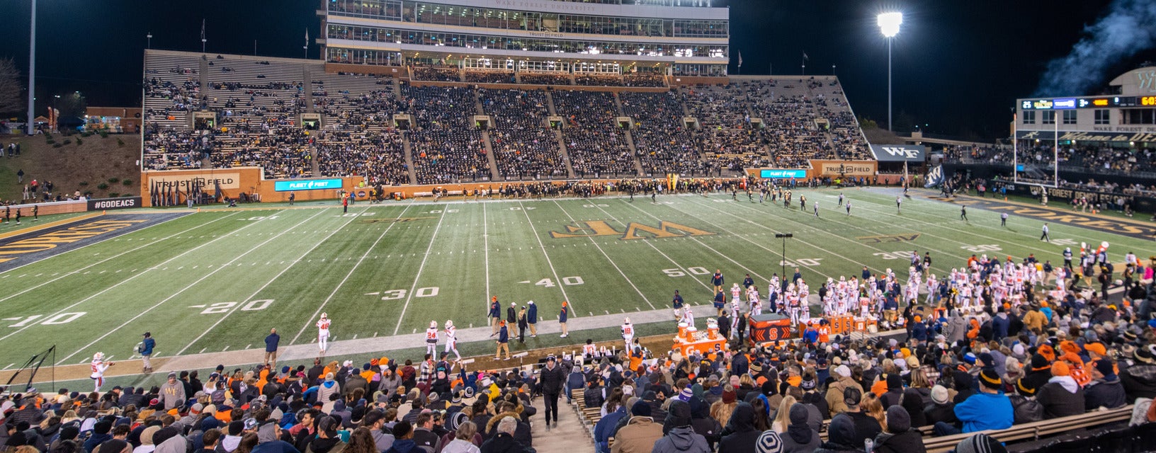 Seat view from Sideline