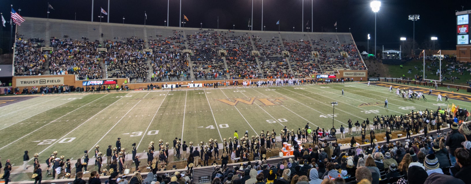Seat view from Sideline