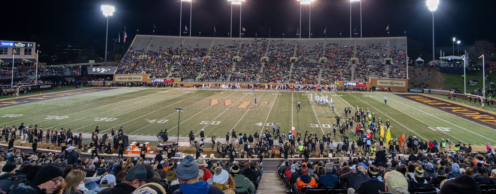 Seat view from Sideline