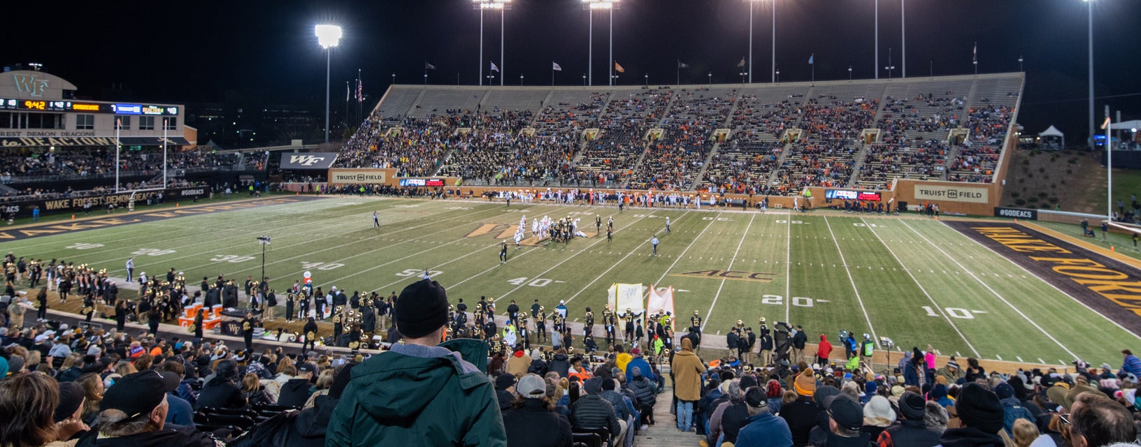 Seat view from Sideline