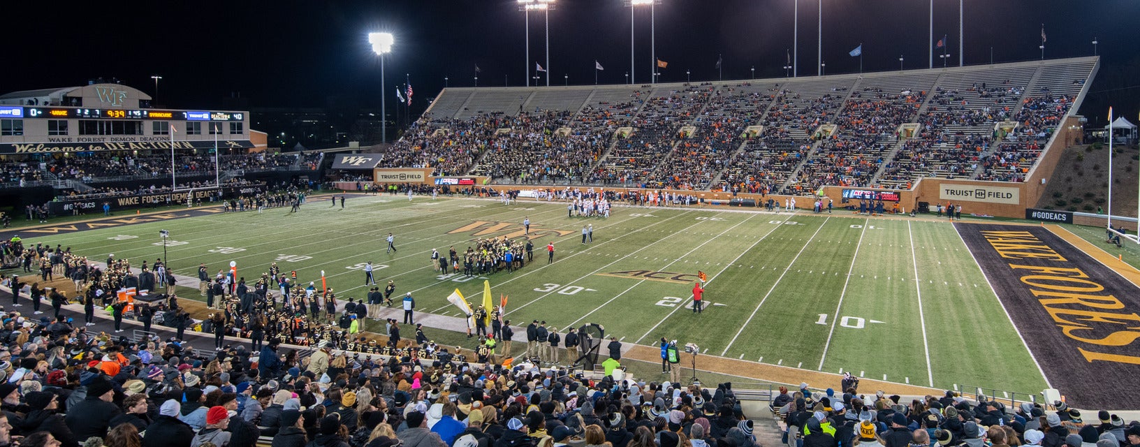 Seat view from Sideline