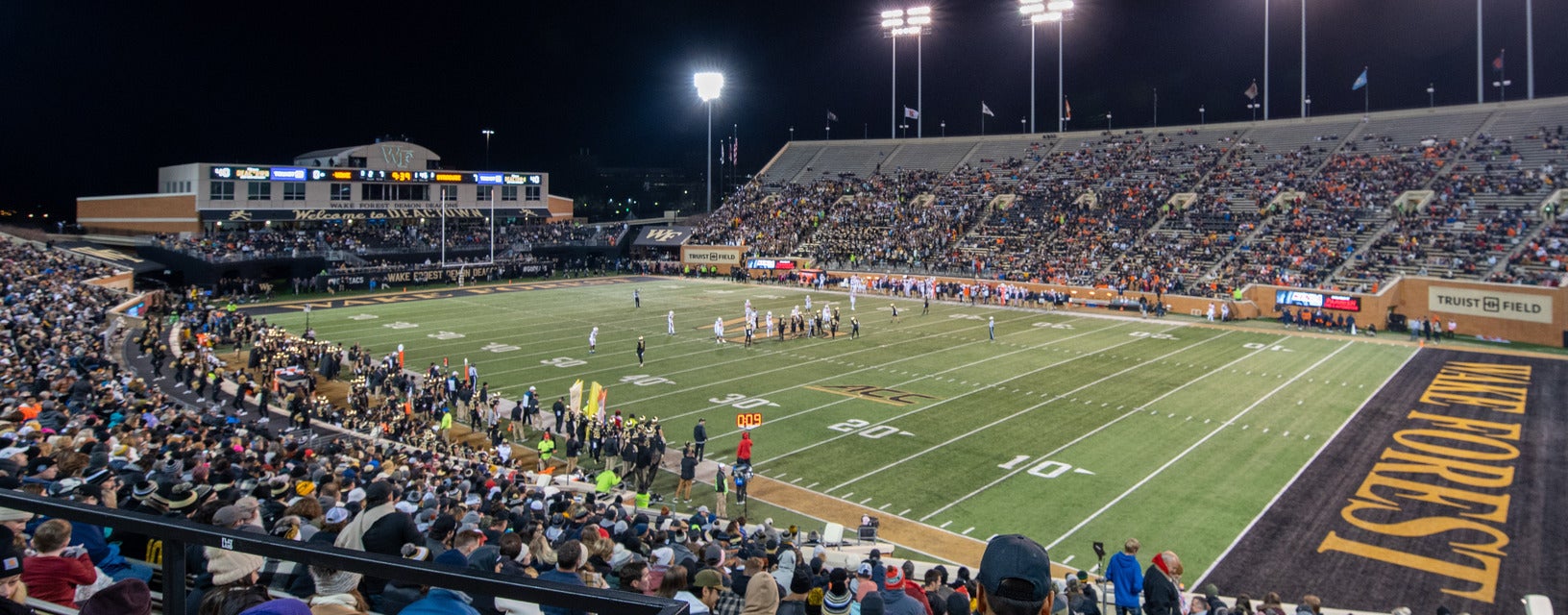 Seat view from Sideline
