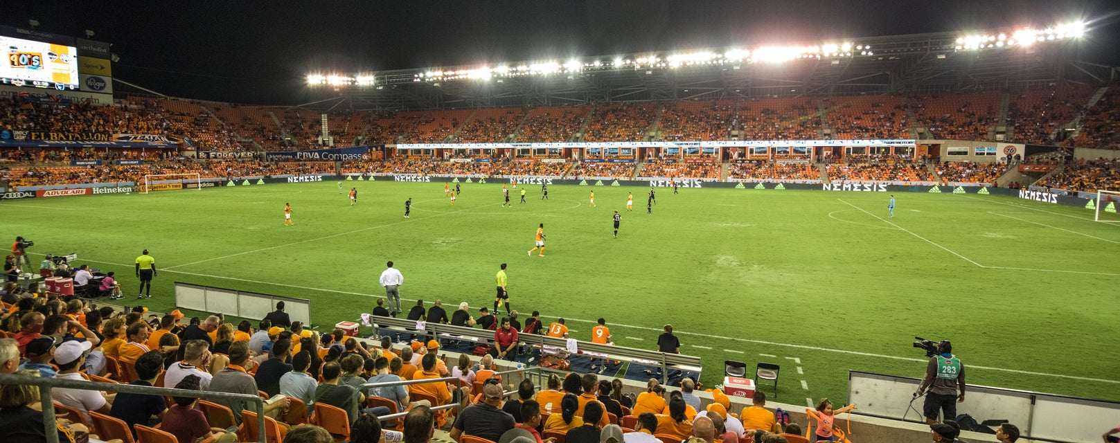 Seat view from Lower Level Sideline