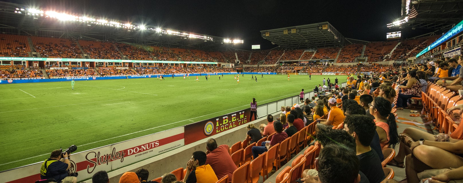 Seat view from Lower Level Sideline