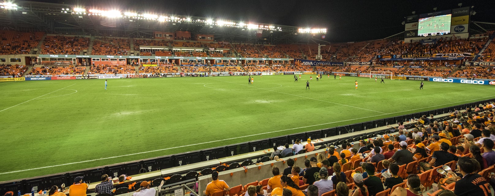 Seat view from Lower Level Sideline