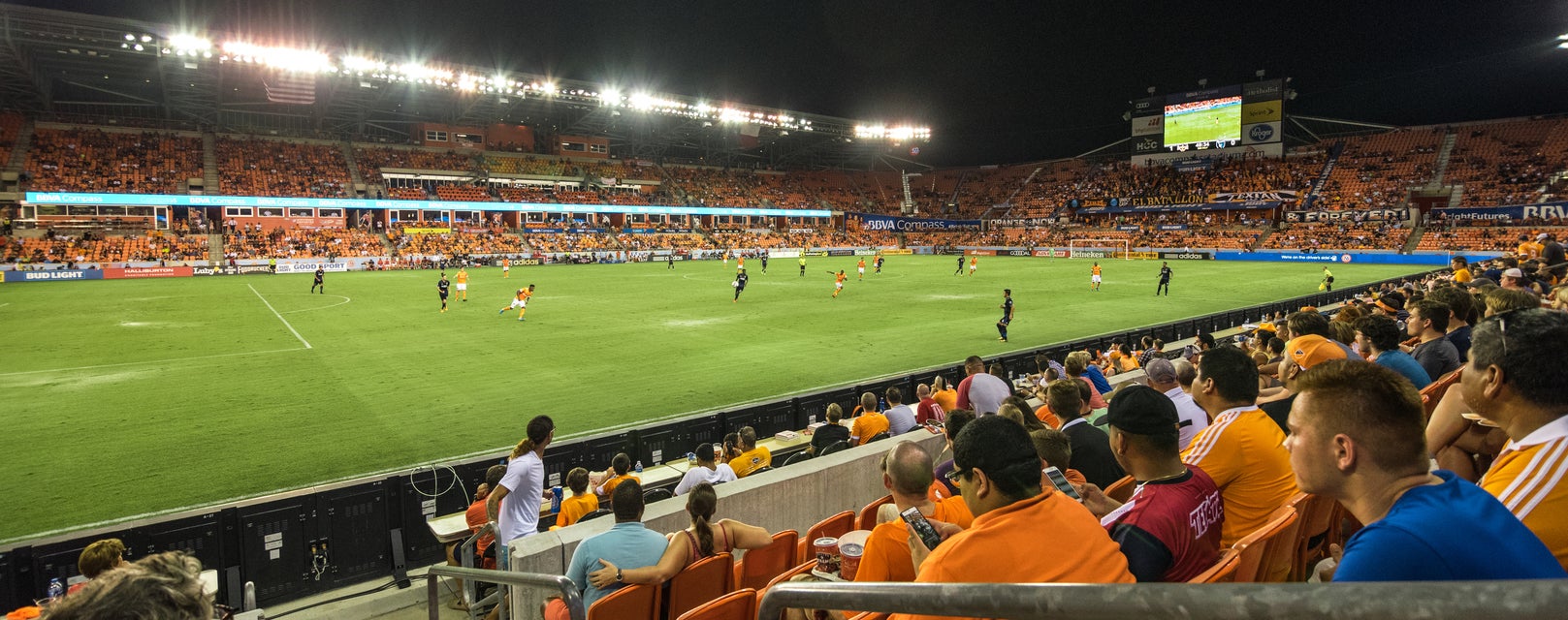 Seat view from Lower Level Sideline