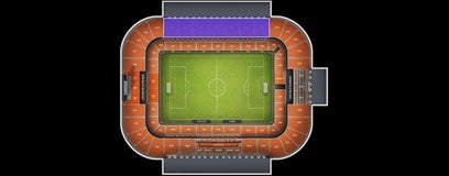 Seat view from Upper Sideline