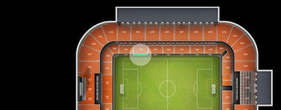 Seat view from Field Seating
