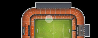 Seat view from Field Seating