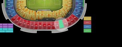 Seat view from Upper