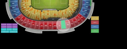 Seat view from Upper