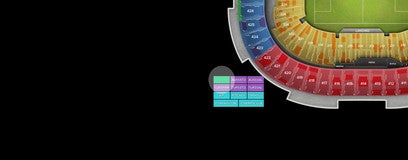 Seat view from Australia Supporters Premium