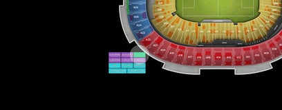 Seat view from Australia Supporters Value