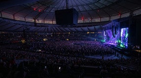 Seat view from Club