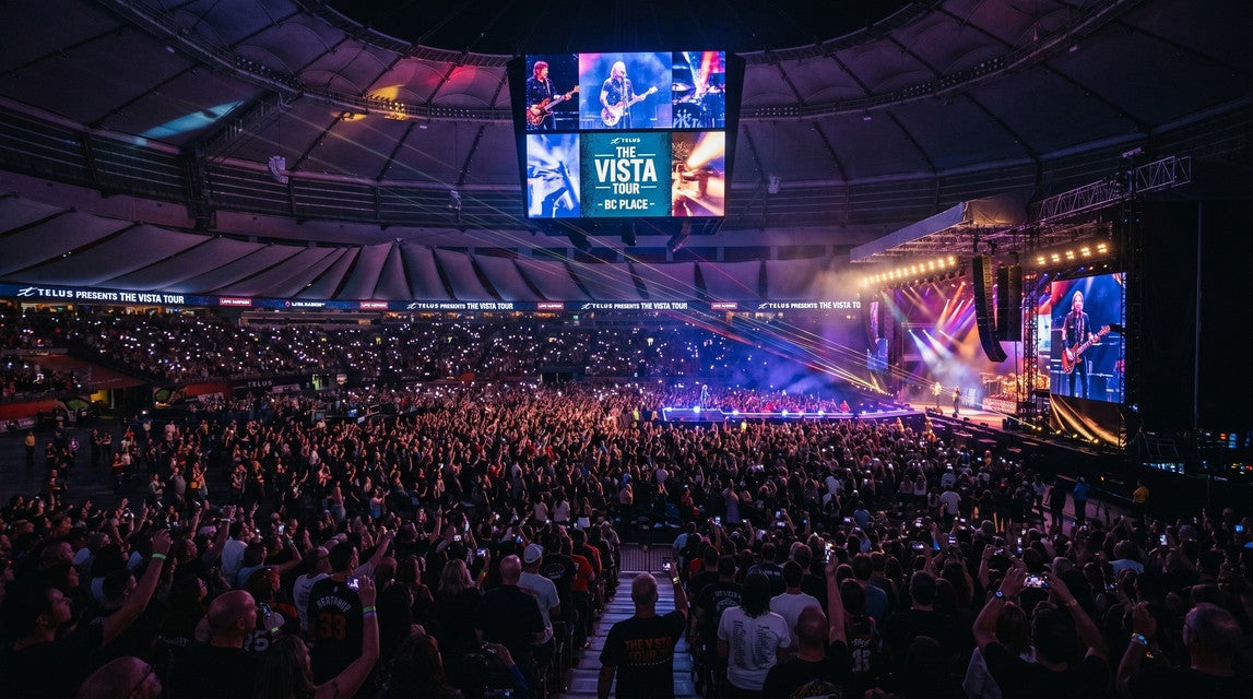 Seat view from Club