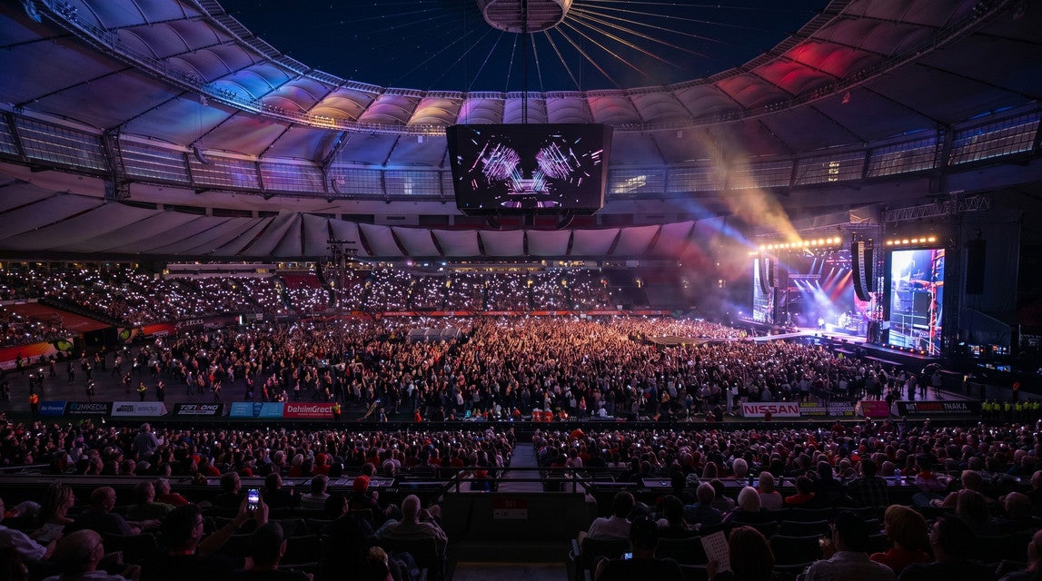 Seat view from Club