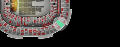 Seat view from Upper