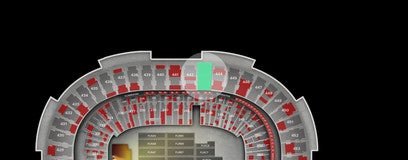 Seat view from Upper